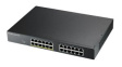 GS1915-24EP-EU0101F PoE Switch, Managed, 1Gbps, 130W, RJ45 Ports 24, PoE Ports 12