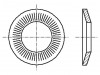 1558595 Шайба; коническая; M16; D=32мм; h=4,1мм; пружинная сталь; BN: 13292