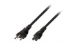 CAB-AC-C5-SWI= Cable, CH Type J (T12) - IEC 60320 C5, 2.5m