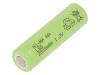 AA2000E SOLDERING LUGS, Аккум: Ni-MH; AA; 1,2В; 2000мАч; Выводы: плоские, под пайку, JJJ Battery