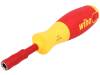 38361, Рукоятка отвертки; 1кВAC; 6мм; Мат-л: хром-ванадиевая сталь, Wiha