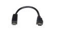UUSBMUSBMF6 USB Cable USB Mini-B 5-Pin Plug - USB Micro-B Socket 152mm USB 2.0 Black