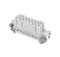 JDAF 16, female insert, 16 poles + PE, ILME