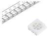 FYLS-5050NPG3C, LED; SMD; 5050,PLCC6; зеленый; 12(тип)лм; 3500-4500мкд; 120°; 60мА, FORYARD