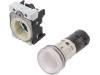 3SU1251-6AC24-1AA0, Индикаторная лампа; 22мм; Подсвет: LED; плоский; IP67; 110ВAC, Siemens