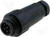 WA22J7TE1I, Разъем: круглый; вилка; WA22; "папа"; PIN:7; Конфиг.выводов:6+PE, WEIPU