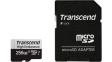 TS256GUSD350V Memory Card, microSDXC, 256GB, 95MB/s, 45MB/s