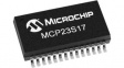 MCP23S17T-E/SS I/O Expander with Serial Interface, 16 B, SSOP-28