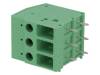 DG107R-7.62-03P-14-00AH, Зажимная рейка для печатных плат; угловой 90°; 7,62мм; на PCB, DEGSON
