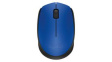 910-004640 Wireless Mouse M171 1000dpi Optical Black / Blue