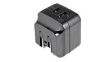 USB2PACBK Dual Port USB Wall Charger, 5V, USB A Socket, 1 A/2.4 A