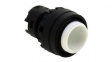 YW1B-A00 Pushbutton Switch Actuator, Plastic, Black, Latching Function