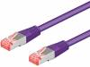 S/FTP6-CU-250VI Patch cord; S/FTP; 6; многопров; Cu; LSZH; фиолетовый; 25м