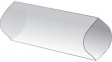 F3501IN CL105 Heat-Shrink Tubing 2:1 1.2 m Polyvinylidene Fluoride Clear