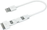 MAGICABLE TRIO, MagiCable Trio charge & sync cable, 15 g, Innergie