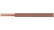RKUB 1,5 MM2 BROWN Stranded wire, 1.50 mm2, brown Copper bare PVC