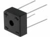 GBPC101-E4/51 Однофазный выпрямительный мост; Urmax:100В; If:3А; Ifsm:60А