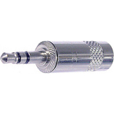 NYS231, Jack plug, Vertical, 3.5 mm 3 Poles, Rean