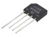 NTE5318, Однофазный выпрямительный мост; Urmax:200В; If:4А; Ifsm:200А, NTE