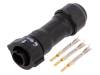BB-03BFMA-QL8LPP, Разъем: круглый; вилка; "папа"; 10А; Серия: X-Lok; 18?16AWG; обжим, Amphenol