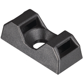 CTQM5-BK [100 шт], Cable tie mount Q 21 mm x 9.5 mm Black - 151-10930, HellermannTyton