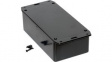 1591DSFLBK Multipurpose GPABS Enclosure, Flanged Lid, 81 x 150 x 46 mm, Black, ABS, IP54