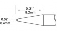 UFTC-7CNL04 Soldering Tip Conical / Long Reach 390 °C