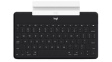 920-010126 Keyboard with iPhone Stand, Keys-To-Go, RU Russian, CYRILLIC, USB, Bluetooth/Wir