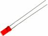 L-424SRDT LED; 3мм; красный; 40?100мкд; 100°; Поверхность: плоская