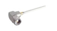 16_SMA-50-2-100/199_NH RF Connector, SMA, Stainless Steel, Plug, Right Angle, 50Ohm, Solder Terminal