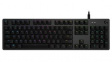 920-009363 Gaming Keyboard GX Red, GL Linear, G512, DE Germany, QWERTZ, USB, Cable