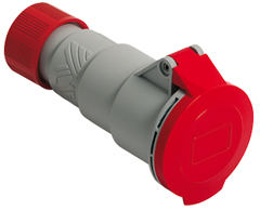 PE 1664 PV, PE...PV, sockets, hoods, screw terminal connections, ILME