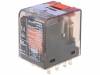8-1419111-6, Реле: электромагнитное; 4PDT; 6A/250ВAC; 6A/30ВDC; макс.250ВAC, TE Connectivity