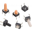 430156043726 Tactile Switch, 50 mA, 12 VDC