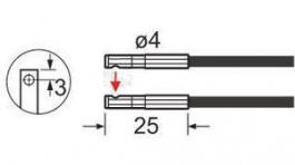 FT-V40, Датчик: световодный; Дальность: 0?3500мм; IP50; -40?60°C, Panasonic