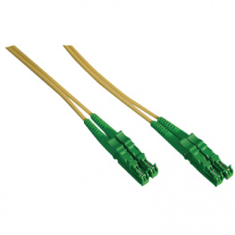 E2AE2A09DYE2, FO cable 9/125um E2000-APC/E2000-APC 2 m yellow, AFL Hyperscale