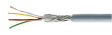 LI-YCY 4X0,25 Control cable shielded 4 x0.25 mm2 shielded
