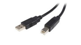 USB2HAB2M, USB Cable USB-A Plug - USB-B Plug 2m USB 2.0 Black, StarTech.com