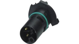 1425605, M12 Panel Mount Plug, 4 Poles, L-Coded, Solder, Phoenix Contact