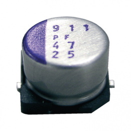 25SVPF180M, Polymer Capacitor 180 uF 25 VDC, Panasonic