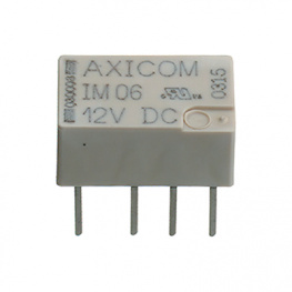 3-1462037-0, Реле: электромагнитное; DPDT; Uобмотки:24ВDC; 0,5A/125ВAC; 2А, Axicom / TE