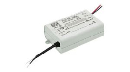PLD-16-350B, PFC Class 2 LED Driver 16.8W 24 ... 48VDC 350mA, MEAN WELL
