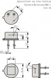 IRA-E910ST1, Pyroelectric IR sensor, Murata