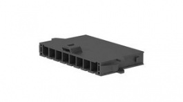 213814-1108, Mega-Fit, Plug Housing, Panel Mount, 8 Poles, 1 Rows, 5.7mm Pitch, Molex