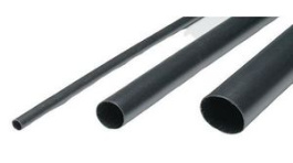 RND 465-01217, Heat-Shrink Tubing Polyolefin, 5 ... 16mm, Black, 1.2m, RND Components