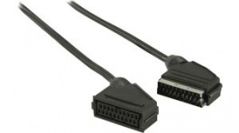 CVGP31010BK20, SCART Cable SCART Male - SCART Female 2m, Nedis (HQ)