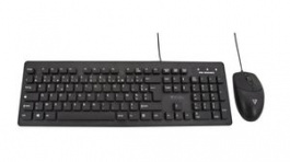 CKU700FR, Keyboard and Mouse, CKU700, FR France, AZERTY, Cable, V7