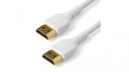 RHDMM1MPW, Hight Speed Video Cable with Ethernet, HDMI Plug - HDMI Plug, 3840 x 2160, 1m, StarTech.com