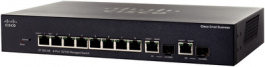 SRW208G-K9-G5, SwitchSF302-08 8x10/100, 2x 1000 2x SFP Desktop 19", Cisco Systems