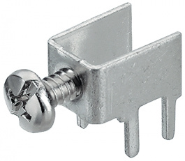 K-8190, Screw contact, horizontal Brass, Keystone